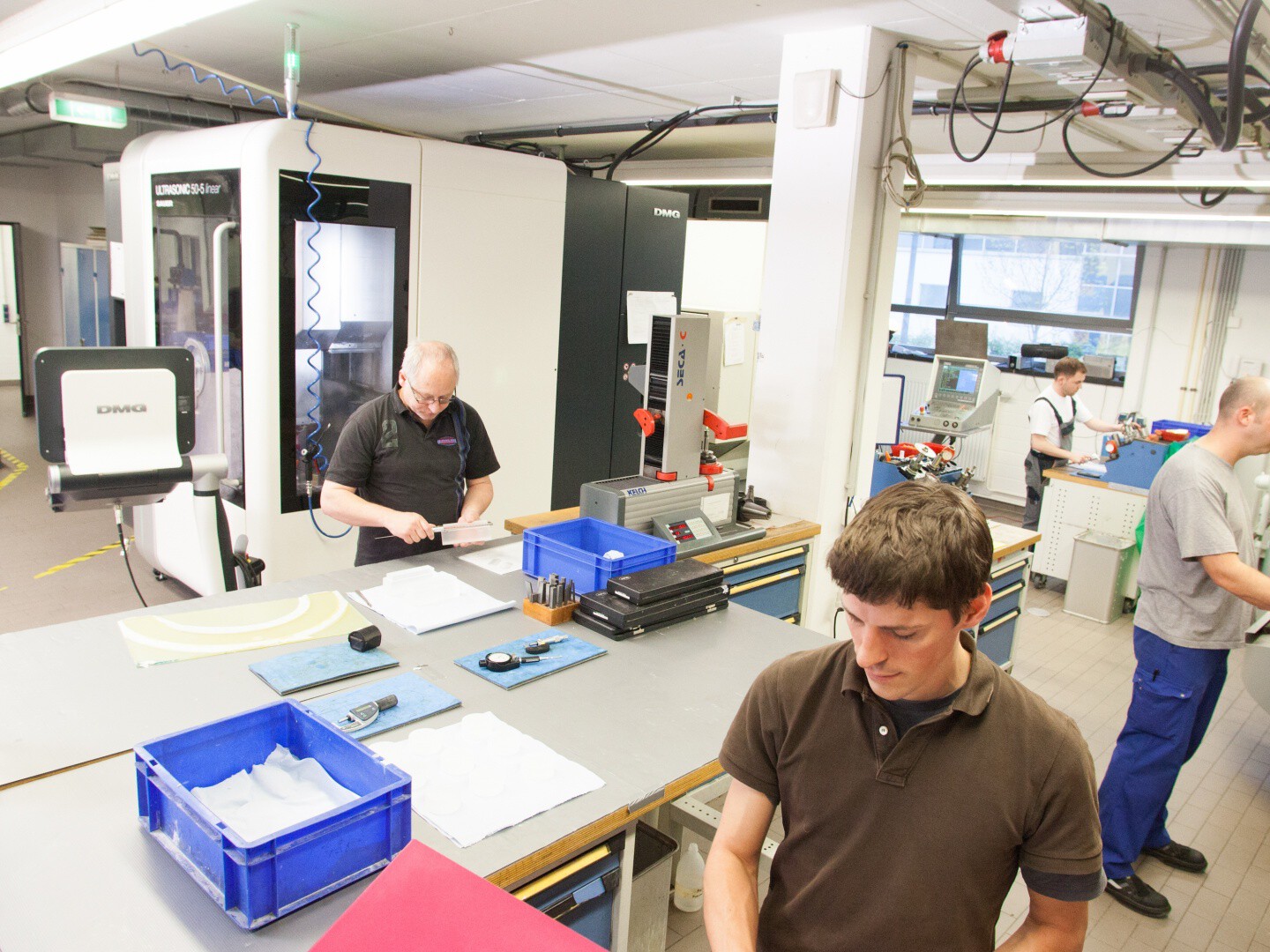 Mechanische Bearbeitung bei Quarzglas Heinrich