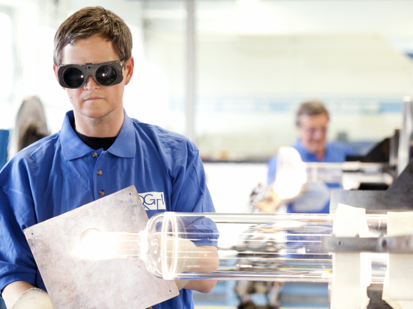 Heißverfahren bei Quarzglas Heinrich