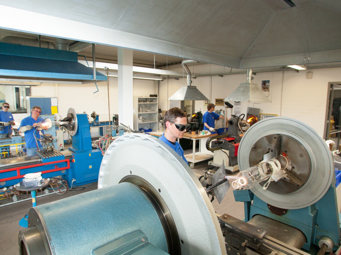 Heißverfahren bei Quarzglas Heinrich